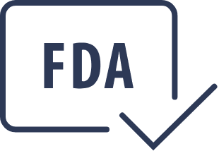 Icône accepté par la FDA (« FDA-Cleared »)